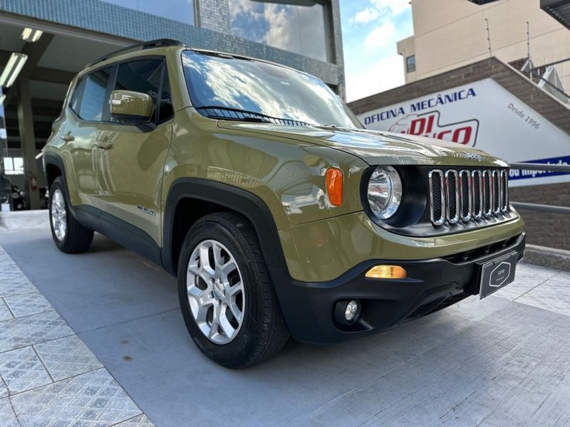 JEEP RENEGADE 2.0 16V TURBO DIESEL LONGITUDE 4P 4X4 AUTOMÁTICO 2015/2016 CARRO AUTOMARCAS CAXIAS DO SUL / Carros no Vale
