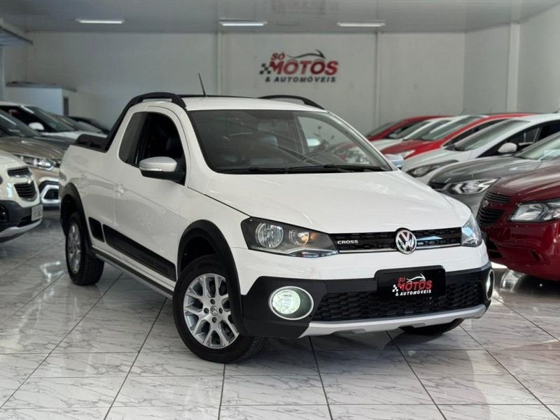 VOLKSWAGEN SAVEIRO CROSS CE 1.6 2015 SÓ MOTOS E AUTOMÓVEIS SANTA CRUZ DO SUL / Carros no Vale