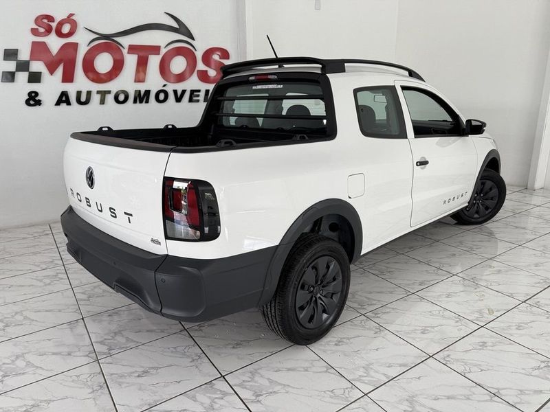 VOLKSWAGEN SAVEIRO ROBUST CD 1.6 2025 SÓ MOTOS E AUTOMÓVEIS SANTA CRUZ DO SUL / Carros no Vale