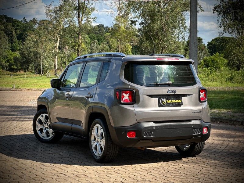 Jeep RENEGADE LIMITED 1.8 2017 NEUMANN VEÍCULOS ARROIO DO MEIO / Carros no Vale Jeep RENEGADE LIMITED 1.8 2017 NEUMANN VEÍCULOS ARROIO DO MEIO / Carros no Vale