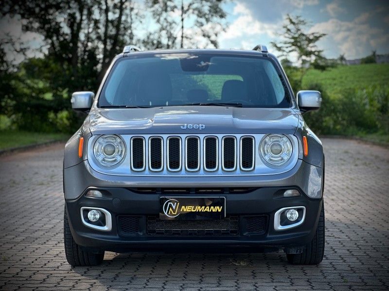 Jeep RENEGADE LIMITED 1.8 2017 NEUMANN VEÍCULOS ARROIO DO MEIO / Carros no Vale Jeep RENEGADE LIMITED 1.8 2017 NEUMANN VEÍCULOS ARROIO DO MEIO / Carros no Vale