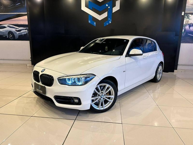 BMW 120i Sport 2.0/ActiveFlex 16V Aut. 2018/2019 CONCEPT MOTORS PASSO FUNDO / Carros no Vale