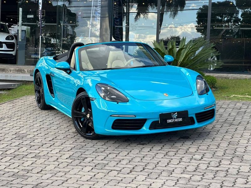 Porsche 718 Boxster S 2.5 350cv 2016/2017 CONCEPT MOTORS PASSO FUNDO / Carros no Vale