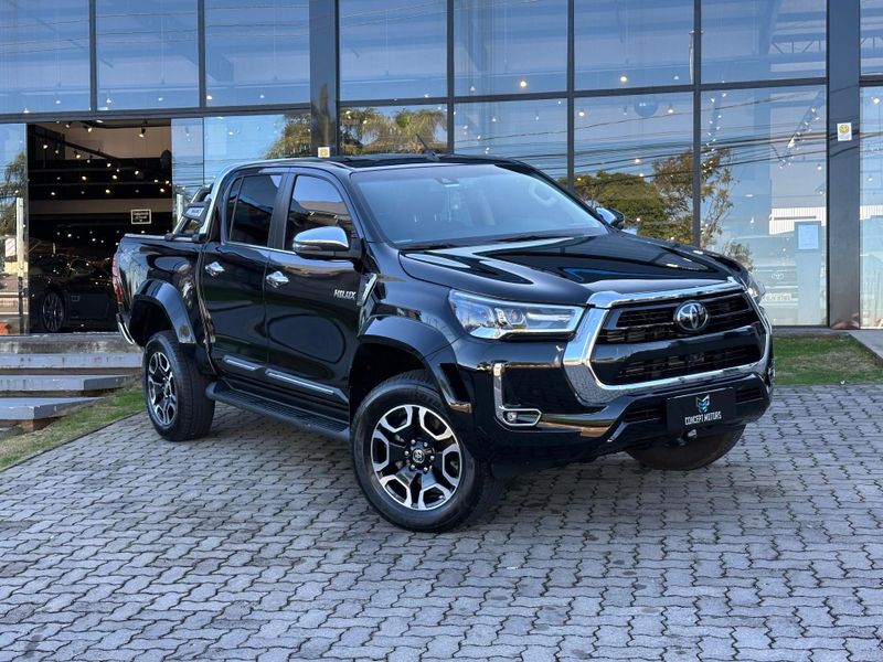 Toyota Hilux CD SRX Plus 4×4 2.8 TDI Die Aut. 2024/2024 CONCEPT MOTORS PASSO FUNDO / Carros no Vale