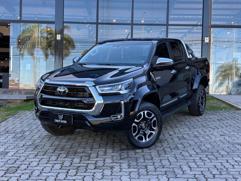 Toyota Hilux CD SRX Plus 4×4 2.8 TDI Die Aut. 2024/2024 CONCEPT MOTORS PASSO FUNDO / Carros no Vale