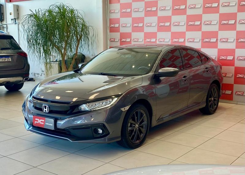 Honda Civic Sedan EXL 2.0 16V 2021/2021 PC VEÍCULOS SANTA CRUZ DO SUL / Carros no Vale