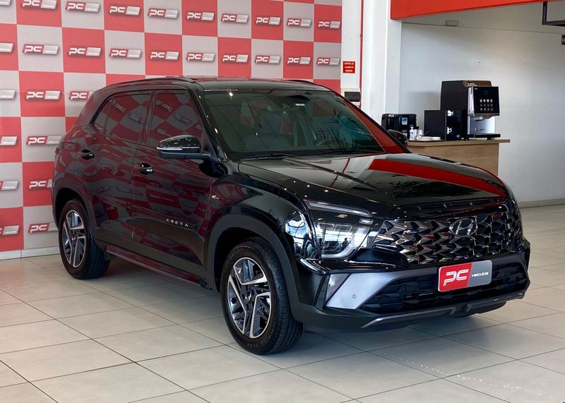 Hyundai Creta N Line 1.0 TB 12V 2024/2024 PC VEÍCULOS SANTA CRUZ DO SUL / Carros no Vale