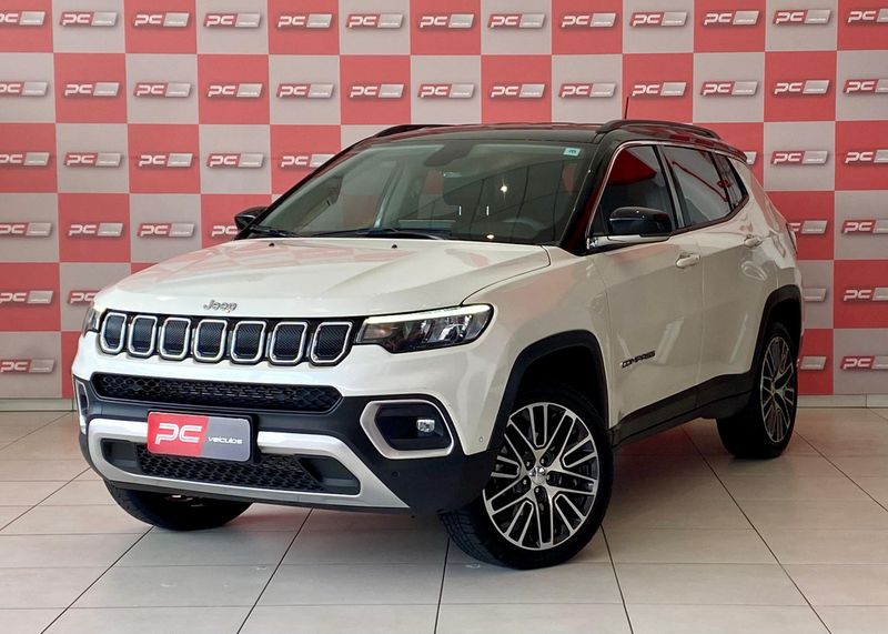Jeep COMPASS LIMITED TD 350 2.0 4×4 Die 2023/2023 PC VEÍCULOS SANTA CRUZ DO SUL / Carros no Vale