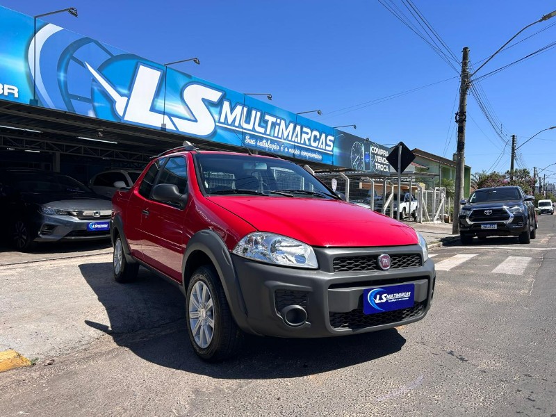 FIAT STRADA WORKING 1.4 MPI FIRE FLEX 8V CD 2016/2016 LS MULTIMARCAS VENÂNCIO AIRES / Carros no Vale