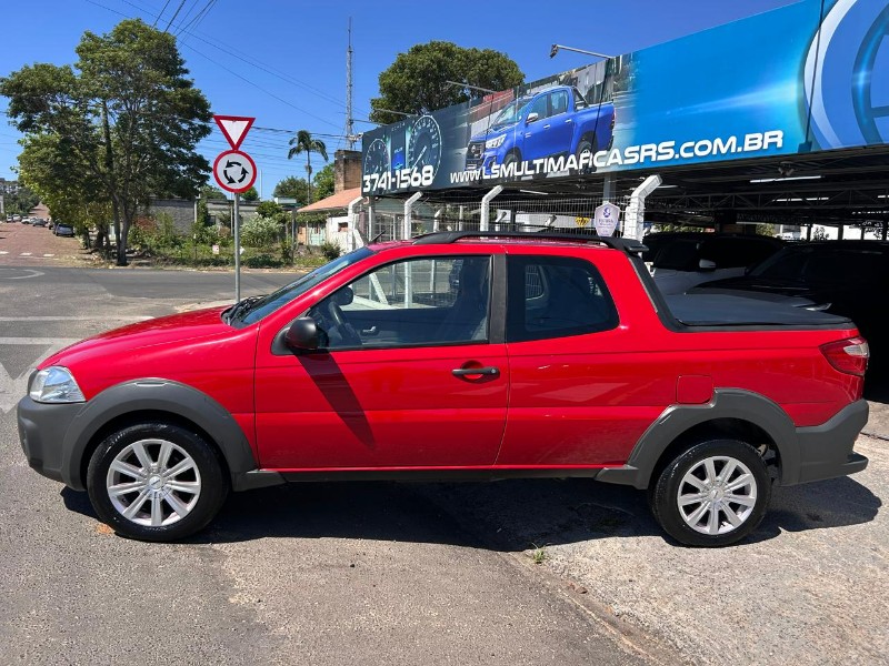 FIAT STRADA WORKING 1.4 MPI FIRE FLEX 8V CD 2016/2016 LS MULTIMARCAS VENÂNCIO AIRES / Carros no Vale