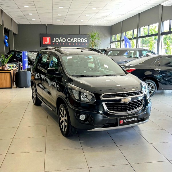 CHEVROLET SPIN 1.8 ACTIV 8V FLEX 4P AUT 2016/2016 JOÃO CARROS MULTIMARCAS GUAPORÉ / Carros no Vale