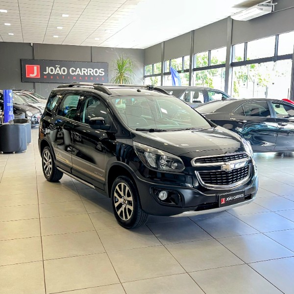 CHEVROLET SPIN 1.8 ACTIV 8V FLEX 4P AUT 2016/2016 JOÃO CARROS MULTIMARCAS GUAPORÉ / Carros no Vale