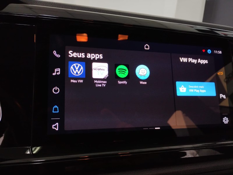 VOLKSWAGEN NIVUS 1.0 200 TSI TOTAL FLEX HIGHLINE AUTOMÁTICO 2021/2021 TIAGO AUTOMÓVEIS VENÂNCIO AIRES / Carros no Vale