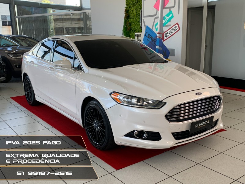 FORD FUSION 2.0 TITANIUM AWD 16V GASOLINA 4P AUTOMÁTICO 2013/2014 DUARTE VEÍCULOS PORTO ALEGRE / Carros no Vale FORD FUSION 2.0 TITANIUM AWD 16V GASOLINA 4P AUTOMÁTICO 2013/2014 DUARTE VEÍCULOS PORTO ALEGRE / Carros no Vale
