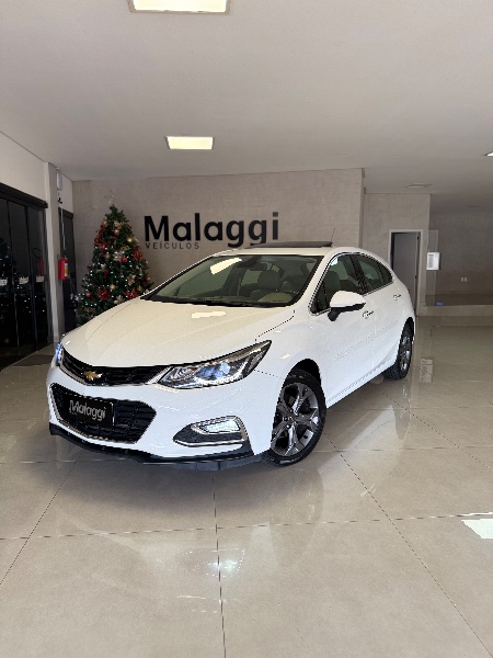 CHEVROLET CRUZE 1.4 LTZ SPORT6 TURBO AT 2018/2019 MALAGGI VEÍCULOS ENCANTADO / Carros no Vale
