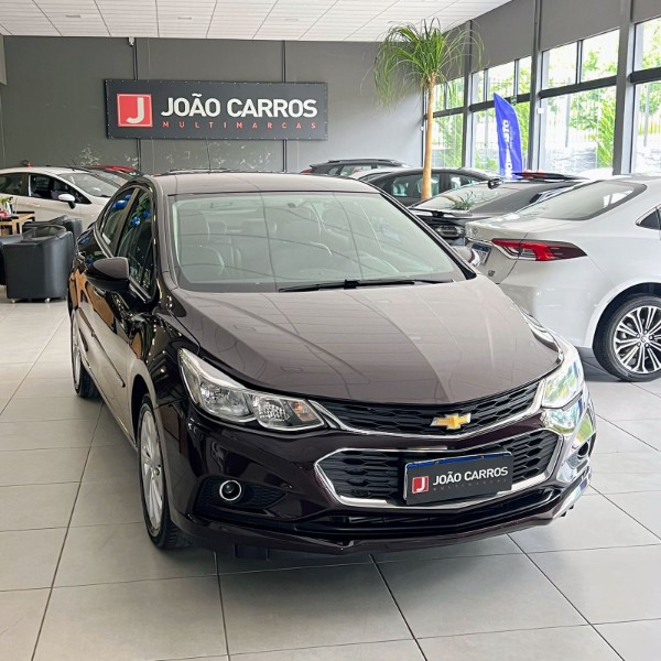 CHEVROLET CRUZE LT 1.4 TURBO 2018/2018 JOÃO CARROS MULTIMARCAS GUAPORÉ / Carros no Vale