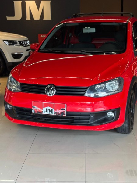 VOLKSWAGEN SAVEIRO TRENDLINE 1.6 T.FLEX 8V 2014/2015 JM AUTOMÓVEIS VENÂNCIO AIRES / Carros no Vale