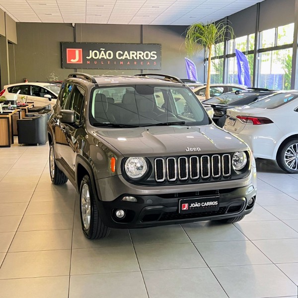 JEEP RENEGADE LONGITUDE 2.0 4X4 2016/2016 JOÃO CARROS MULTIMARCAS GUAPORÉ / Carros no Vale