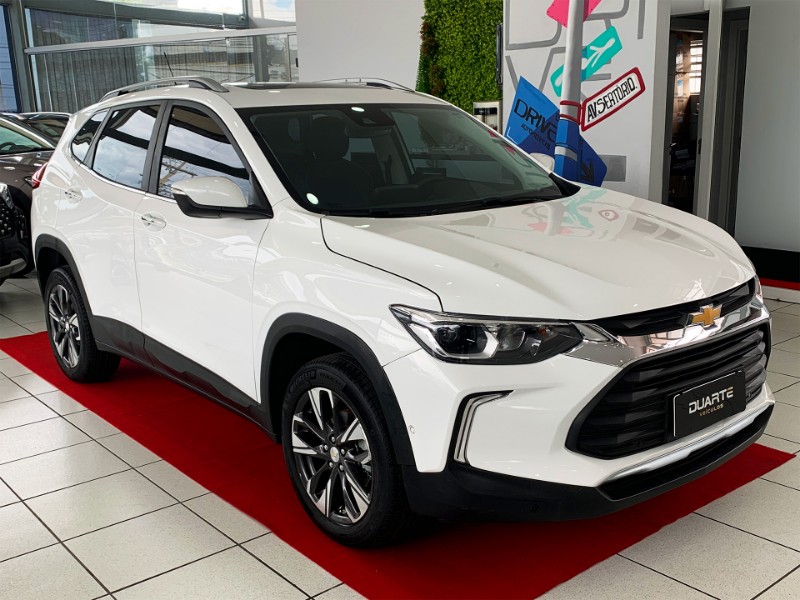 CHEVROLET TRACKER 1.2 TURBO FLEX PREMIER AUTOMÁTICO 2020/2021 DUARTE VEÍCULOS PORTO ALEGRE / Carros no Vale