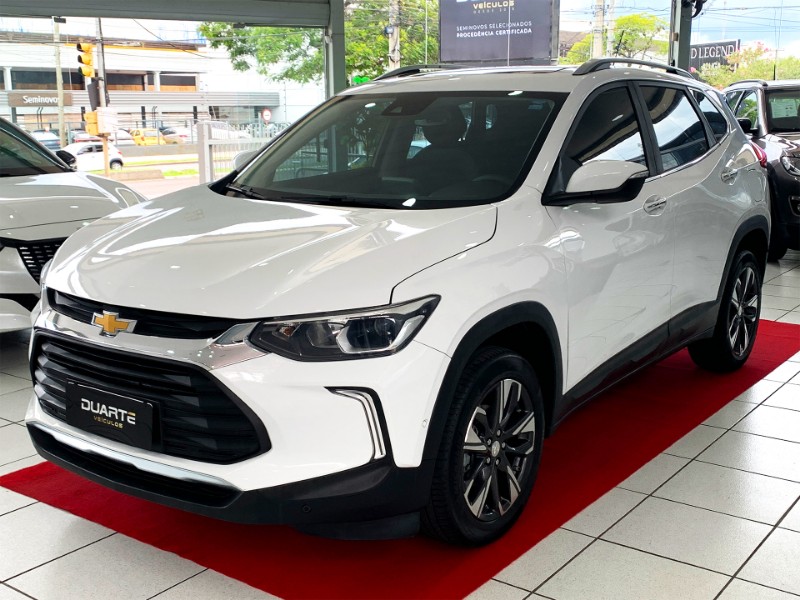 CHEVROLET TRACKER 1.2 TURBO FLEX PREMIER AUTOMÁTICO 2020/2021 DUARTE VEÍCULOS PORTO ALEGRE / Carros no Vale