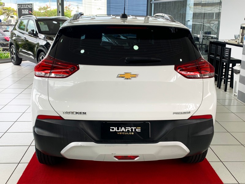 CHEVROLET TRACKER 1.2 TURBO FLEX PREMIER AUTOMÁTICO 2020/2021 DUARTE VEÍCULOS PORTO ALEGRE / Carros no Vale