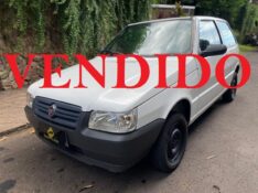 FIAT UNO MILLE ECONOMY 1.0 2008/2009 ESTAÇÃO DO CARRO ESTRELA / Carros no Vale