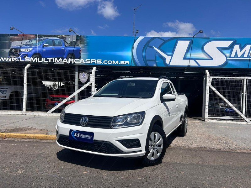 VOLKSWAGEN SAVEIRO TRENDLINE 1.6 T.FLEX 8V CE 2017/2017 LS MULTIMARCAS VENÂNCIO AIRES / Carros no Vale