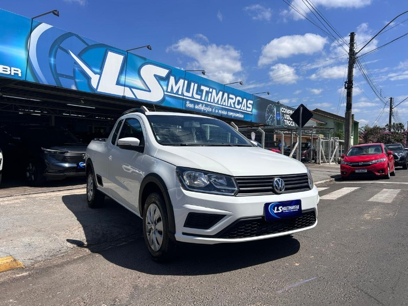 VOLKSWAGEN SAVEIRO TRENDLINE 1.6 T.FLEX 8V CE 2017/2017 LS MULTIMARCAS VENÂNCIO AIRES / Carros no Vale