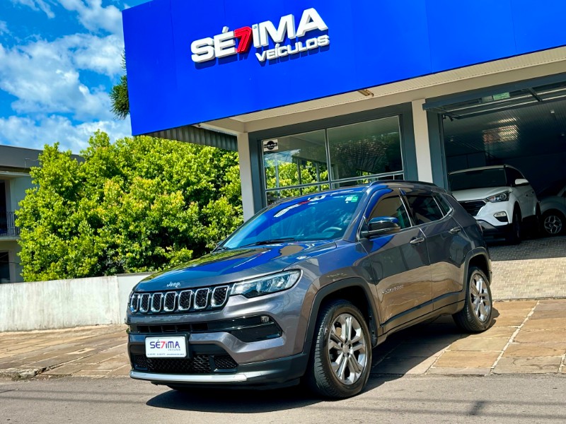 JEEP COMPASS LONGITUDE T270 2022/2023 SÉTIMA VEÍCULOS GUAPORÉ / Carros no Vale