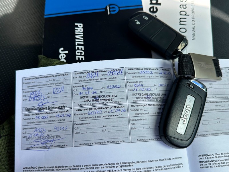 JEEP COMPASS LONGITUDE T270 2022/2023 SÉTIMA VEÍCULOS GUAPORÉ / Carros no Vale