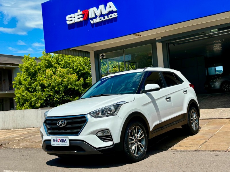 HYUNDAI CRETA PRESTIGE 2.0 2017/2017 SÉTIMA VEÍCULOS GUAPORÉ / Carros no Vale HYUNDAI CRETA PRESTIGE 2.0 2017/2017 SÉTIMA VEÍCULOS GUAPORÉ / Carros no Vale
