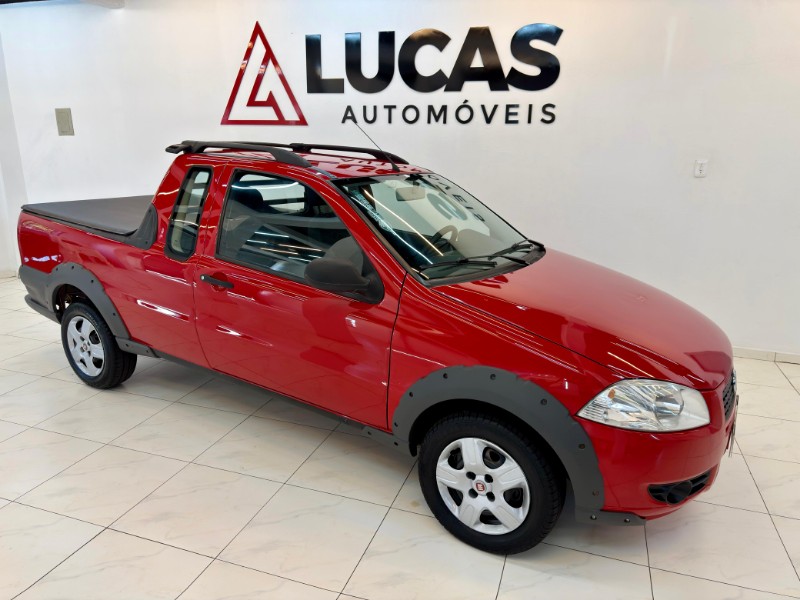 FIAT STRADA 1.4 WORKING 8V 2013/2013 LUCAS AUTOMÓVEIS BOM RETIRO DO SUL / Carros no Vale