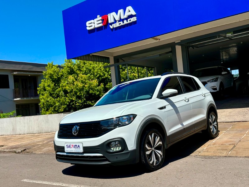 VOLKSWAGEN T-CROSS 200 TSI 2020/2021 SÉTIMA VEÍCULOS GUAPORÉ / Carros no Vale
