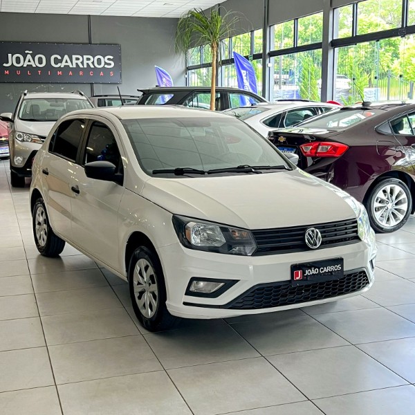 VOLKSWAGEN GOL 1.0 12V MPI TOTALFLEX 4P MANUAL 2020/2020 JOÃO CARROS MULTIMARCAS GUAPORÉ / Carros no Vale