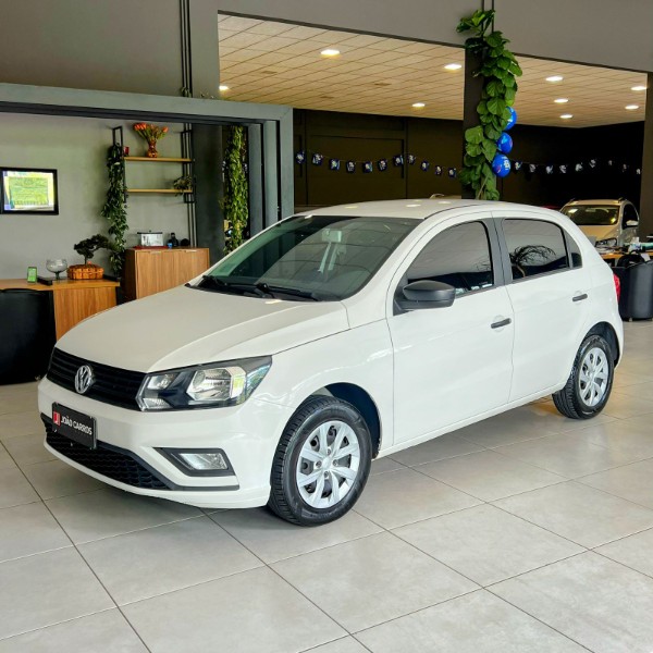 VOLKSWAGEN GOL 1.0 12V MPI TOTALFLEX 4P MANUAL 2020/2020 JOÃO CARROS MULTIMARCAS GUAPORÉ / Carros no Vale