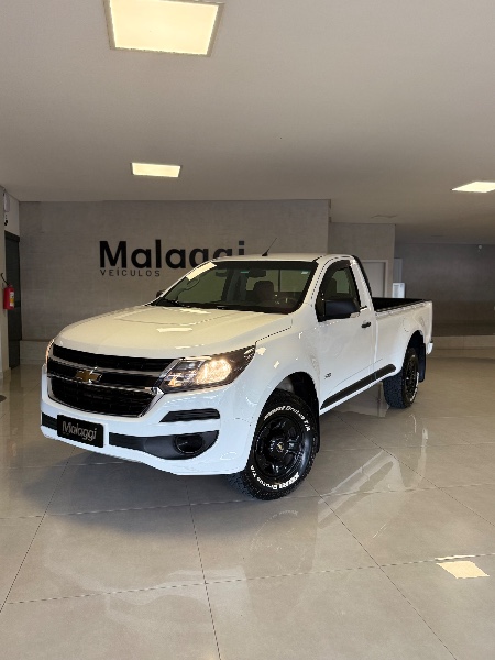 CHEVROLET S10 2.8 16V TURBO DIESEL LS CS 4X4 MANUAL 2017/2018 MALAGGI VEÍCULOS ENCANTADO / Carros no Vale