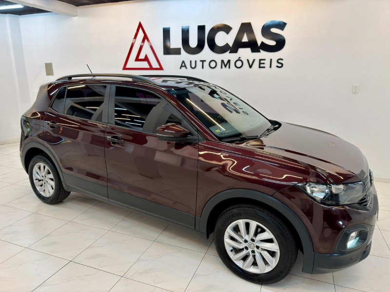 VOLKSWAGEN T-CROSS 1.0 200TSI 2020/2020 LUCAS AUTOMÓVEIS BOM RETIRO DO SUL / Carros no Vale