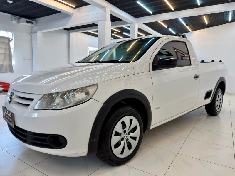 VOLKSWAGEN SAVEIRO 1.6 CS 2012/2012 LUCAS AUTOMÓVEIS BOM RETIRO DO SUL / Carros no Vale