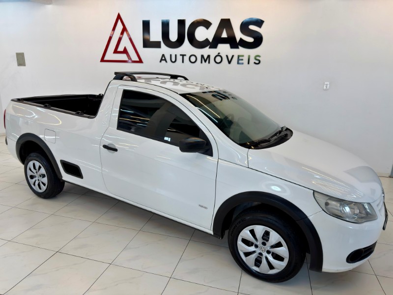 VOLKSWAGEN SAVEIRO 1.6 CS 2012/2012 LUCAS AUTOMÓVEIS BOM RETIRO DO SUL / Carros no Vale