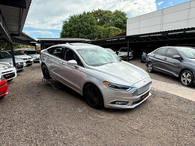 FORD FUSION 2.0 TITANIUM GTDI ECOBOOST AWD AUTOMÁTICO /2018 AR MULTIMARCAS VENÂNCIO AIRES / Carros no Vale