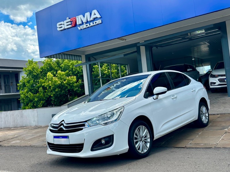 CITROEN C4 LOUNGE ORIGINE 1.6 THP FLEX 2017/2018 SÉTIMA VEÍCULOS GUAPORÉ / Carros no Vale