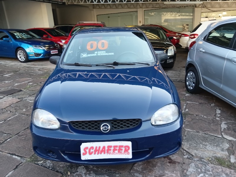 CHEVROLET CORSA SUPER 1.0 MPFI 16V 2000/2000 SCHAEFER AUTOMÓVEIS TEUTÔNIA / Carros no Vale