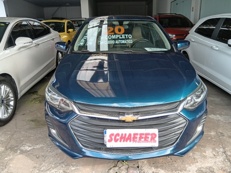 CHEVROLET ONIX SED. PLUS PREM. 1.0 12V TB FLEX AUT 2019/2020 SCHAEFER AUTOMÓVEIS TEUTÔNIA / Carros no Vale