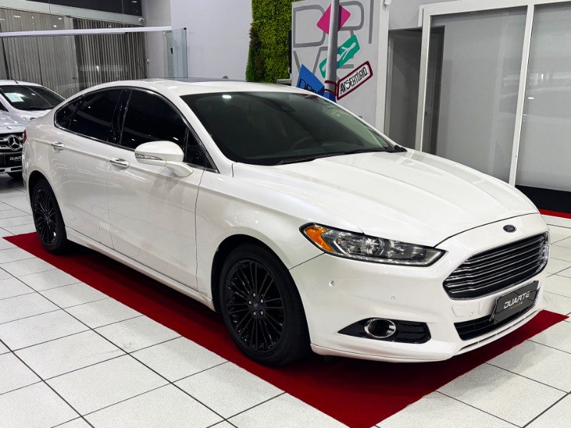 FORD FUSION 2.0 TITANIUM AWD 16V GASOLINA 4P AUTOMÁTICO 2013/2014 DUARTE VEÍCULOS PORTO ALEGRE / Carros no Vale