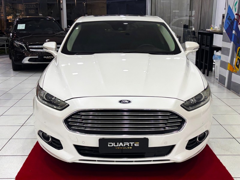 FORD FUSION 2.0 TITANIUM AWD 16V GASOLINA 4P AUTOMÁTICO 2013/2014 DUARTE VEÍCULOS PORTO ALEGRE / Carros no Vale