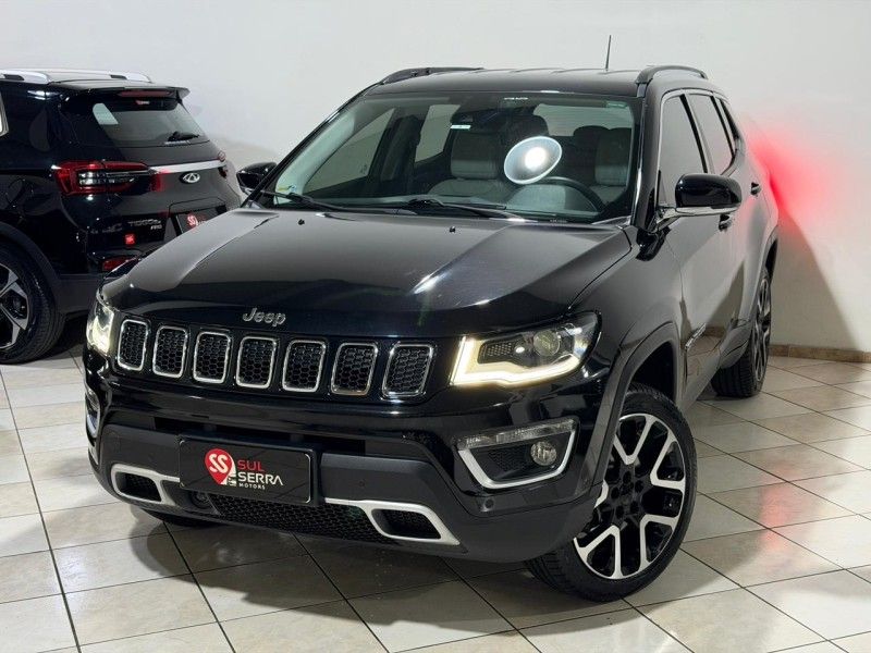 JEEP COMPASS 2.0 16V LIMITED 4X4 2020/2020 SUL SERRA MOTORS CAXIAS DO SUL / Carros no Vale