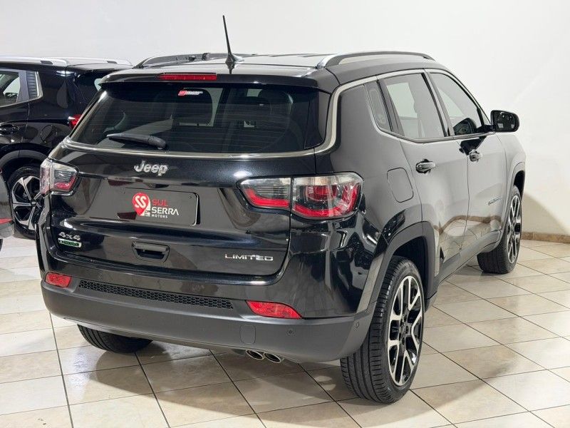 JEEP COMPASS 2.0 16V LIMITED 4X4 2020/2020 SUL SERRA MOTORS CAXIAS DO SUL / Carros no Vale