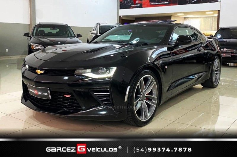 CHEVROLET CAMARO 6.2 SS COUPÉ V8 2018/2019 GARCEZ VEÍCULOS BENTO GONÇALVES / Carros no Vale