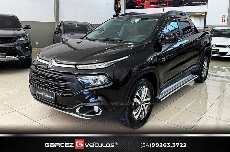 FIAT TORO 2.0 16V TURBO FREEDOM 4WD AT9 2018/2019 GARCEZ VEÍCULOS BENTO GONÇALVES / Carros no Vale