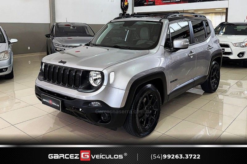 JEEP RENEGADE 1.8 16V NIGHT EAGLE 4X2 2019/2019 GARCEZ VEÍCULOS BENTO GONÇALVES / Carros no Vale JEEP RENEGADE 1.8 16V NIGHT EAGLE 4X2 2019/2019 GARCEZ VEÍCULOS BENTO GONÇALVES / Carros no Vale